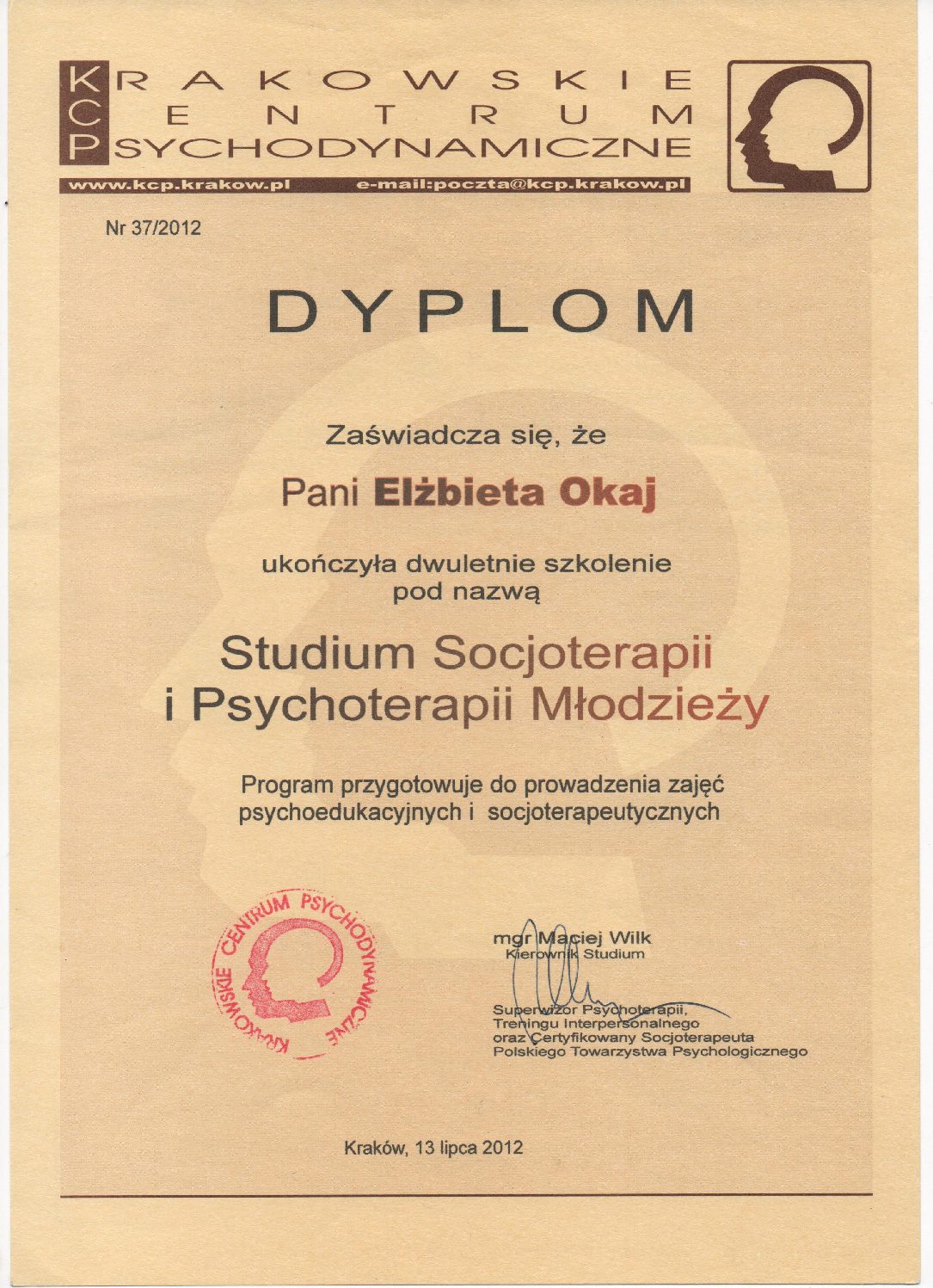 Krakowskie Centrum Psychodynamiczne